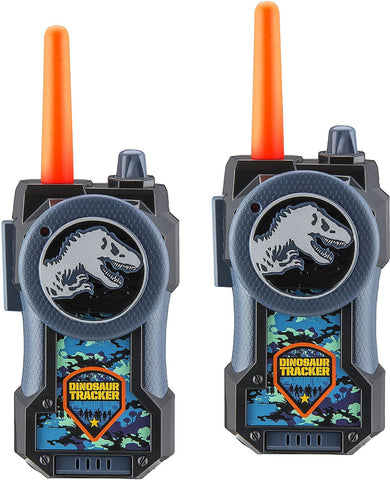 Jurassic World Fallen Kingdom FRS Walkie Talkies for Kids Long Range Static Free Kid Friendly Easy to Use 2 Way Walkie Talkies