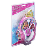 Kids Headphones for Kids Disney Princess Adjustable Stereo Tangle-Free 3.5mm Jack Wired Cord Over Ear Headset for Children Parental Volume Control Kid Friendly Safe Perfect for School Home Travel