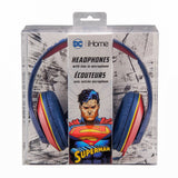Superman Headphones - On Ear Hero Design with Built In Mic