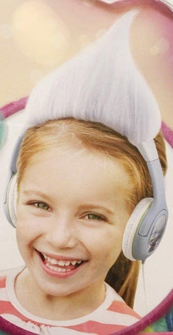 Trolls Hair-ific Guy Diamond Kids Headphones
