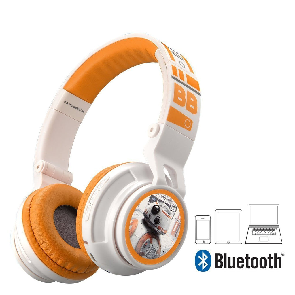 Star Wars Bluetooth Headphones for Kids, Volume Limiting