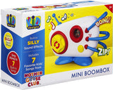 eKids Mother Goose Club Mini Boom Box Toy, Built in Songs, Silly Sound Effects