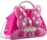 Minnie Mouse Voice Change Boombox with Microphone! Sing Along to Built in Music Or Connect Your Own Device! Minnie Bowtique Voice Change MP3 Boombox for Girls Who Love to Sing!