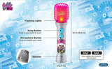 LOL Surprise OMG Remix Sing along Karaoke Microphone for Kids, Built in Music, Flashing Lights, Real Mic Toy