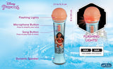 Moana Sing Along Karaoke Microphone for Kids, Built in Music, Flashing Lights, Pretend Mic, Toys for Kids Karaoke Machine, Connects MP3 Player Aux in Audio Device