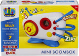 eKids Mother Goose Club Mini Boom Box Toy, Built in Songs, Silly Sound Effects