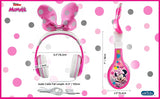 Minnie Mouse Kids Headphones, Volume Control
