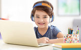 Blippi Headphones for Kids, Volume Limiting