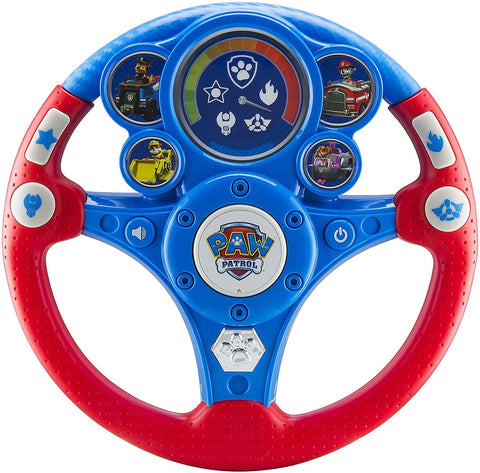 Paw Patrol MP3 Smart Wheel Motion Reactive Toy steering Wheel Audio Hook Up